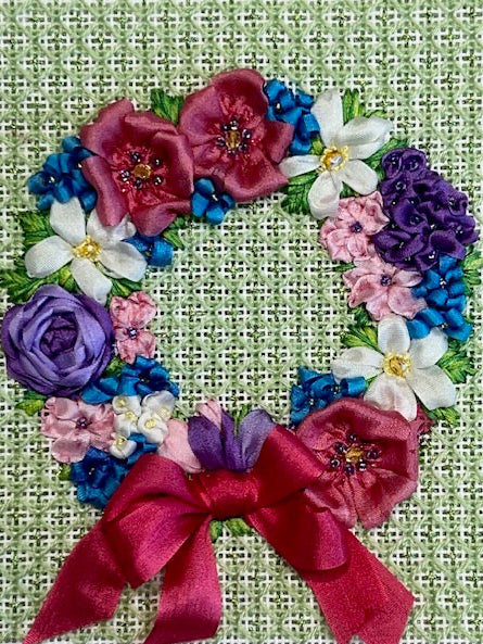 Lisa Abrams Floral Ribbon Class Deposit April 2026