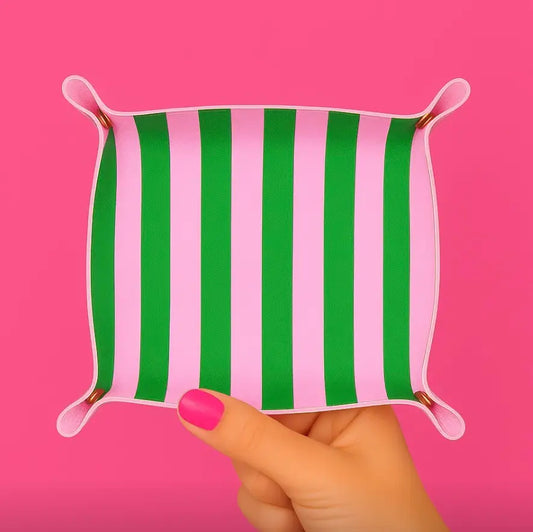 Pink/Green Valet Tray