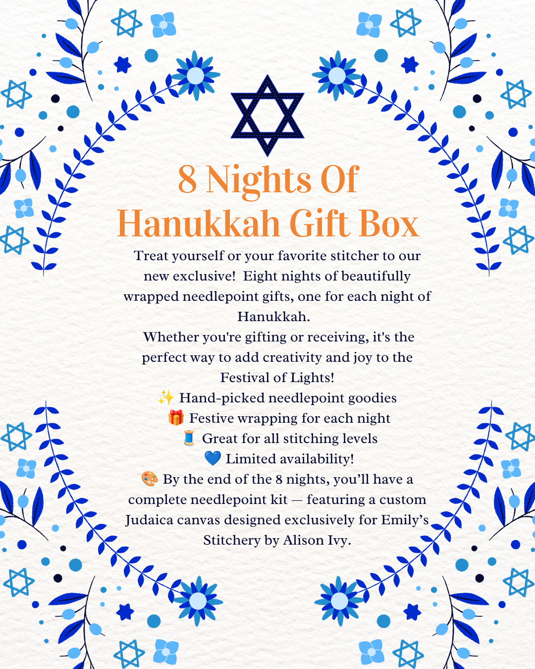 8 Nights of Hanukkah gift box