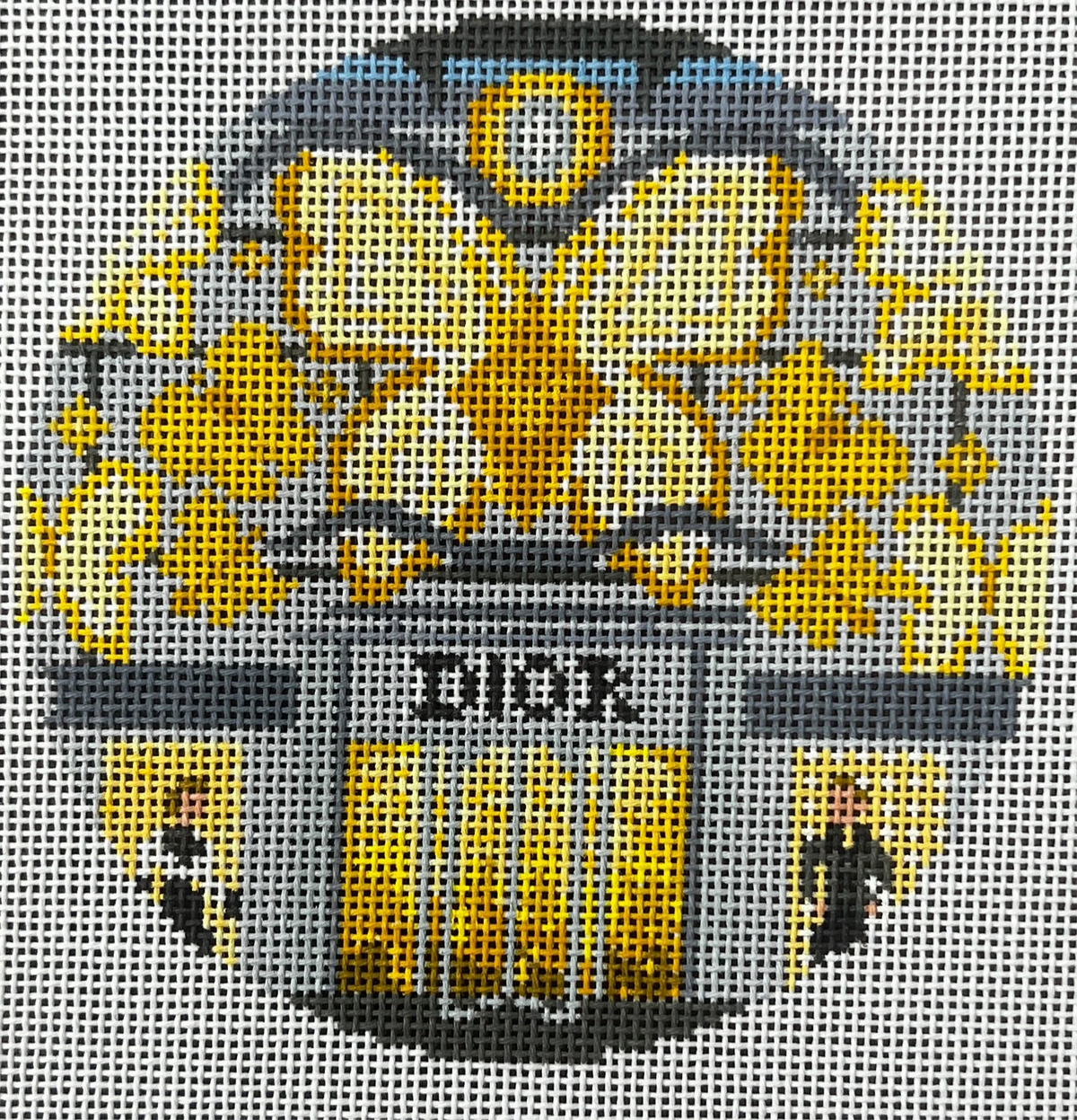 Bee themed DIOR needlepoint design