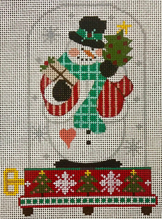 Snowman Music Box