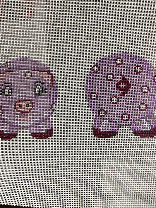 Purple Piggy Bank