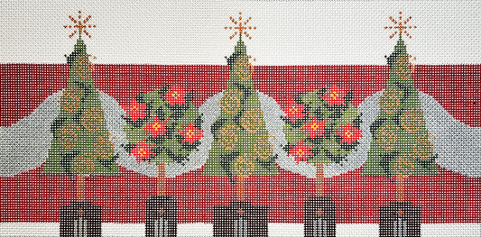 Red Holiday Topiary