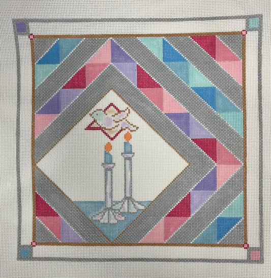 Dove and Candle - #13 mesh