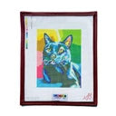 Lambert Art Black Cat Portrait