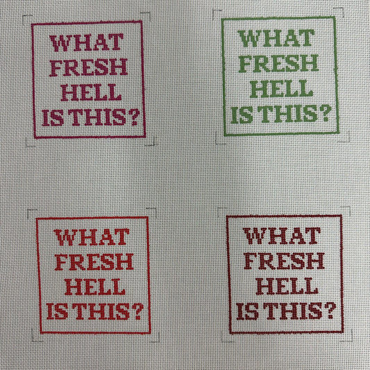 Fresh Hell Coasters