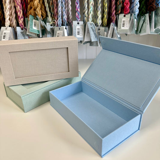 Needlepoint project boxes