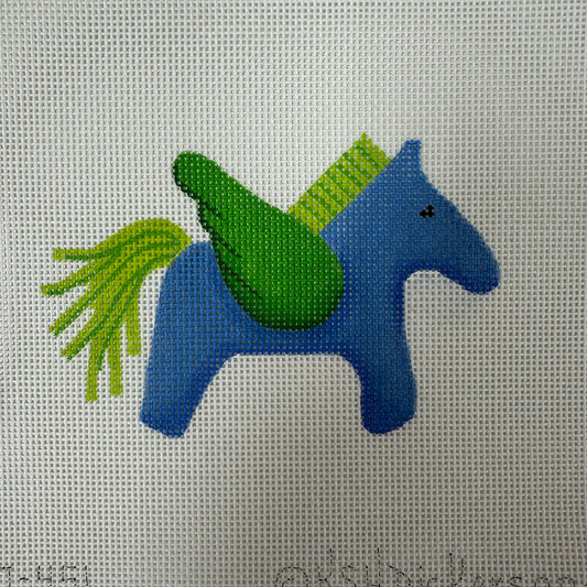 Hermes Pegasus (Blue, Lime, & Green)