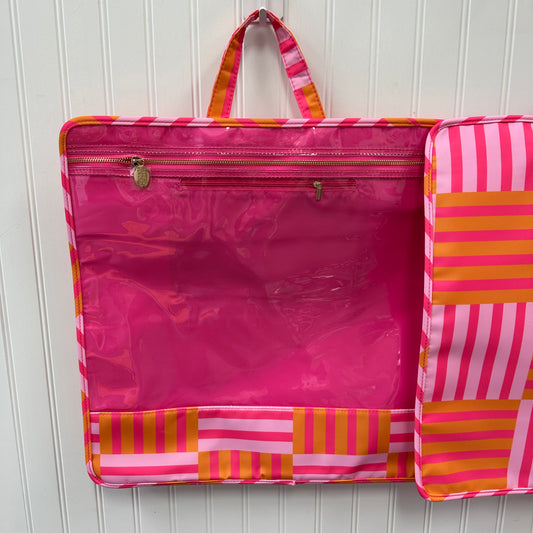 18” x 18” Besties in Stitches Clear Needlepoint Project Bag