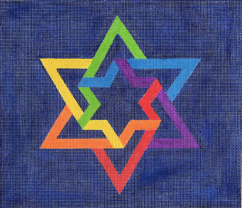 Rainbow Star of David