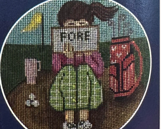 Golf Stitching Girl