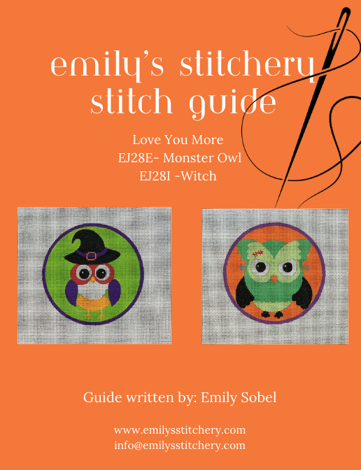 Emily's Stitch Guide - Owl Club - Witch and Monster