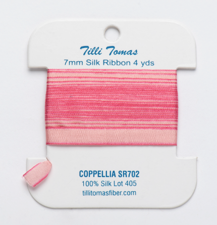Planet Earth Silk Ribbon 7mm Copellia