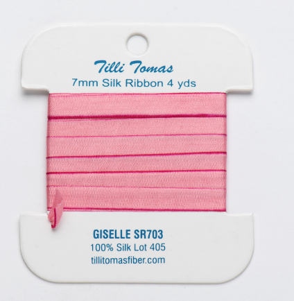 Planet Earth Silk Ribbon 7mm Giselle