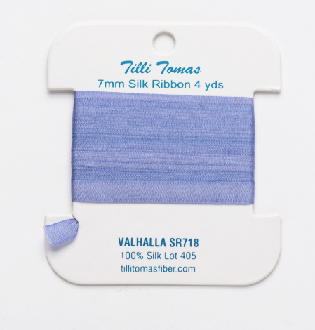 Planet Earth Silk Ribbon 7mm Valhalla