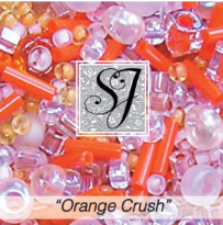 Cocktail Mix Beads - Orange Crush