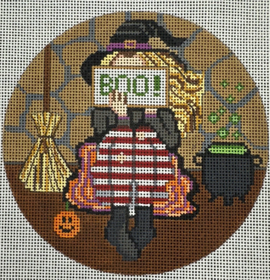 Halloween Stitching Girl