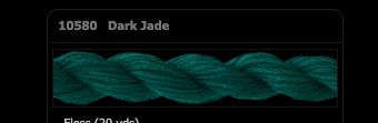 Threadworx O/D floss - Dark Jade - 10580