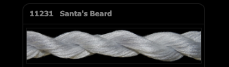 Threadworx O/D floss - Santas Beard - 11231