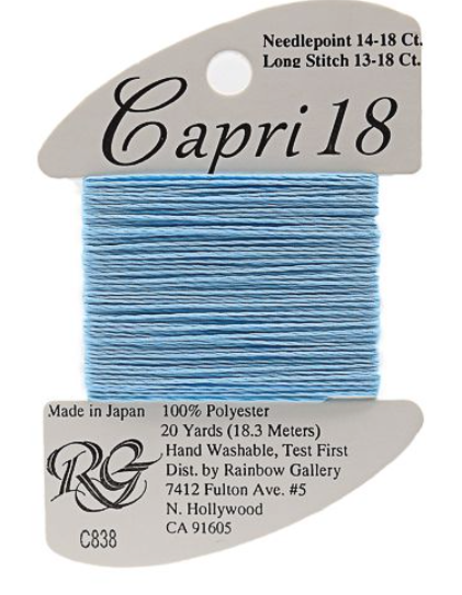 Capri #18 - Malibu Blue-C838