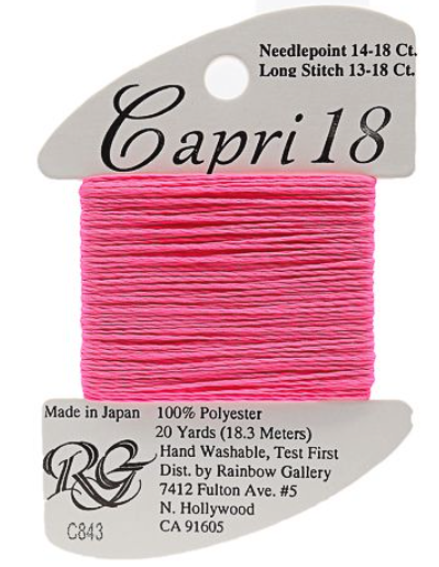 Capri #18 - Neon Pink-C843