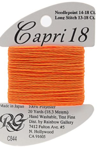 Capri #18 - Brite Neon Orange-C844
