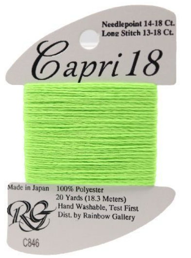 Capri #18 - Neon Green-C846