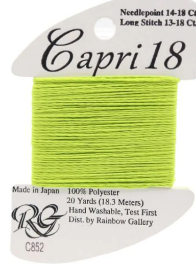 Capri #18 - Green Glow-C852