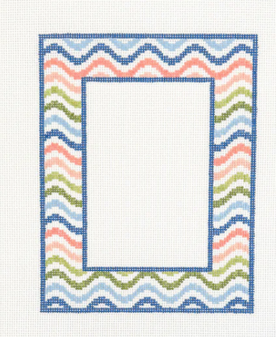 Rainbow Squiggle Picture Frame
