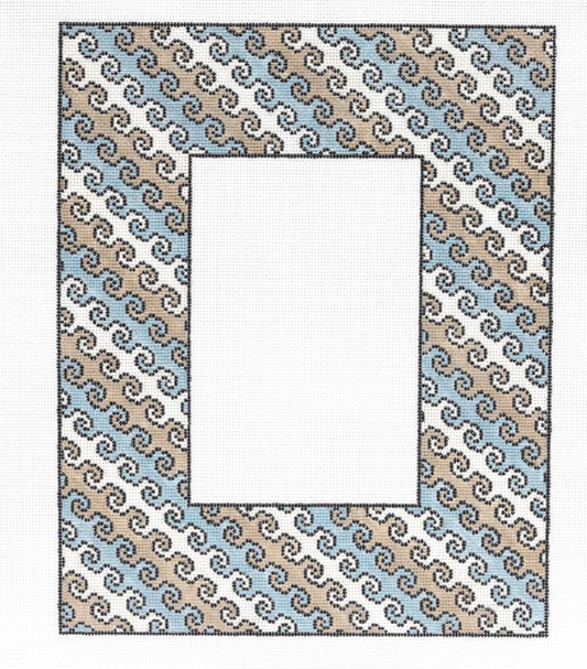 Scroll Stripe Frame