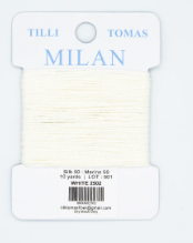 Milan Card  -  White - 2502