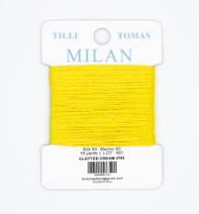 Milan Card  -  Clotted Cream - 2761