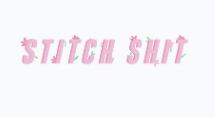 Stitch Shit Sticker