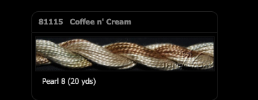 Threadworx #8 Perle - Coffee N Cream - 1115