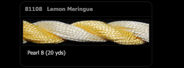 Threadworx #8 Perle - Lemon Merengue - 1108