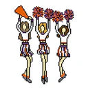 Patriotic needlepoint ornament