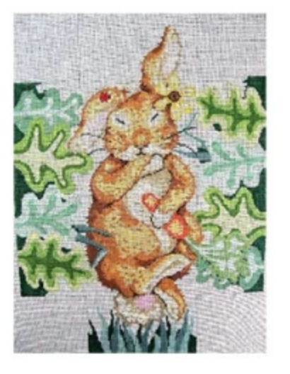 Sleeping Bunny with Carrot