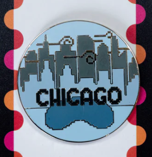 Chicago Bean Magnet