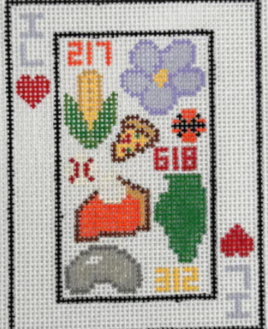 Illinois Playing Card