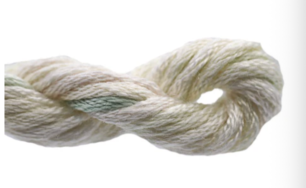 Ball of yarn on a white background
