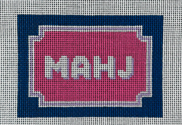 Bracket Frame Mahjong Insert (Navy Pink Lilac)