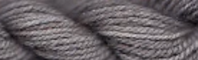 Close-up of a gray twisted yarn or cord texture filling the frame.