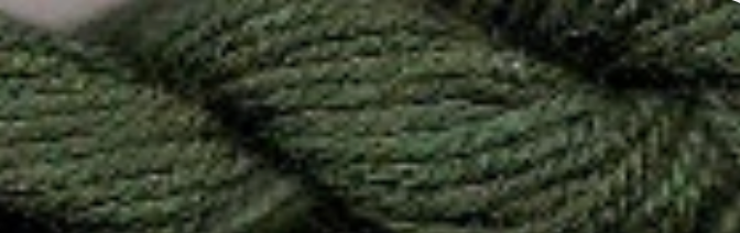 Dark olive green twisted yarn