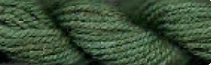 Dark olive green yarn