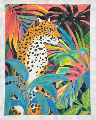 Leopard in the Fronds