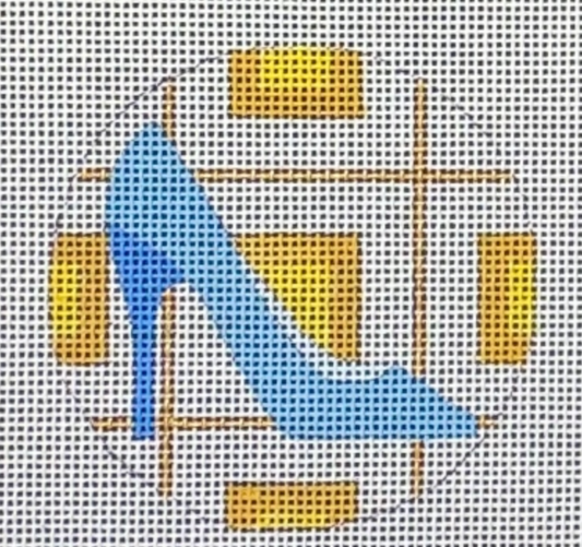 Blue High Heel