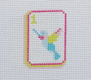 Bird Bam Mahjong Tile Mini