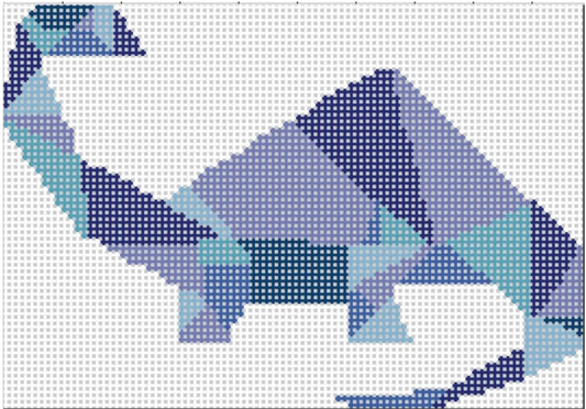 Blue Brontosaurus Dinosaur