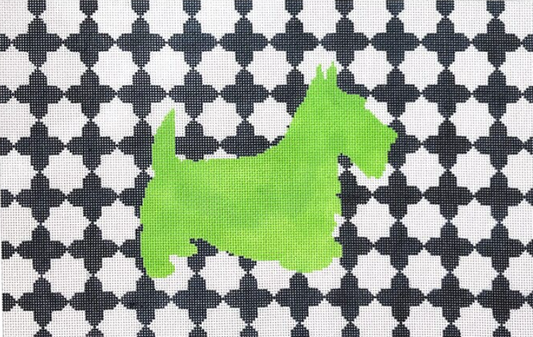 Mod Scottie Pillow