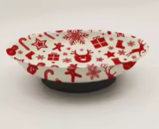 Magnetic Bowl - Candy Cane